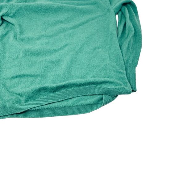 J. Crew Green Cashmere Sweater. Size Small. - Picture 13 of 14